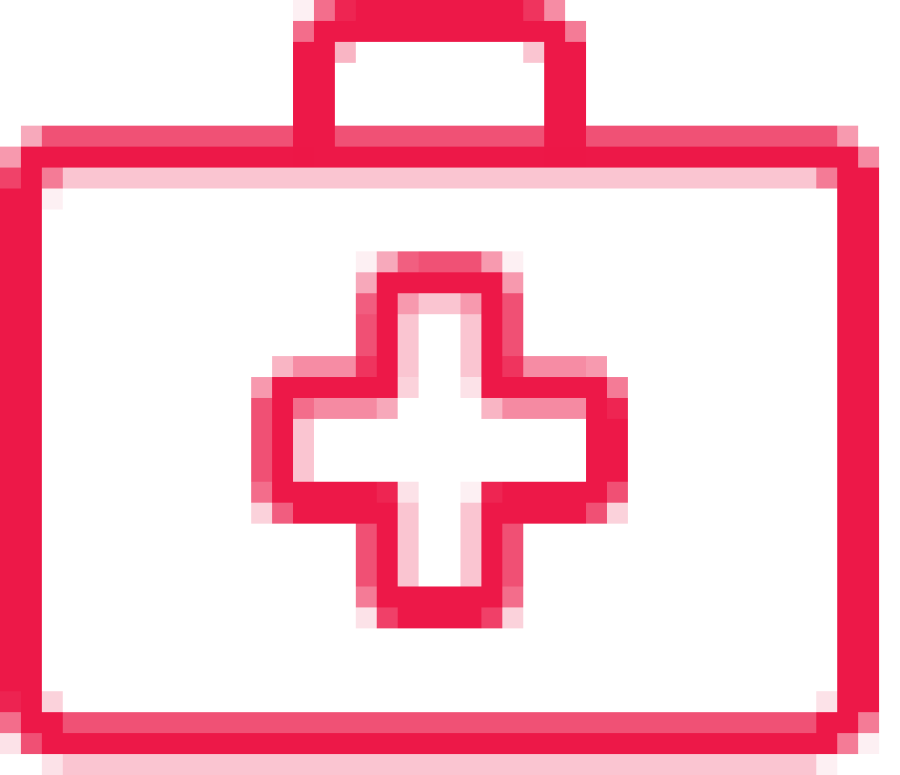 Medicine box icon